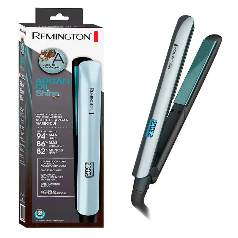 PLANCHA REMINGTON ARGAN OIL SHINE
